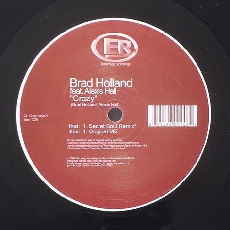 Crazy – Brad Holland feat Alexis Hall cover artwork