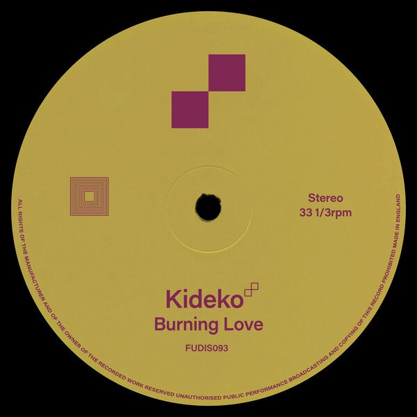 Kideko – Burning Love cover artwork